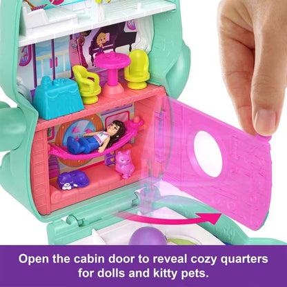 Polly Pocket Set Sail Kitty Playset