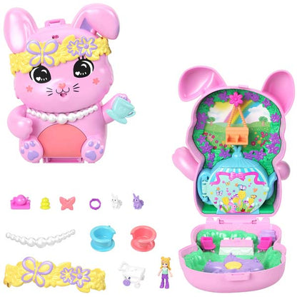 Polly Pocket Tea Party Bunny Playset