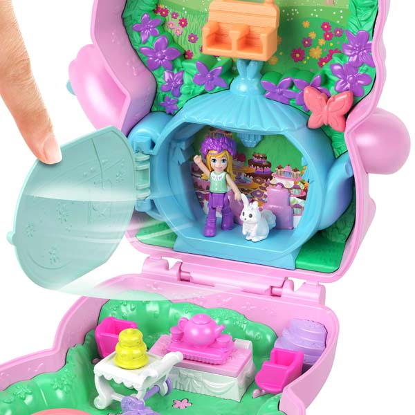 Polly Pocket Tea Party Bunny Playset