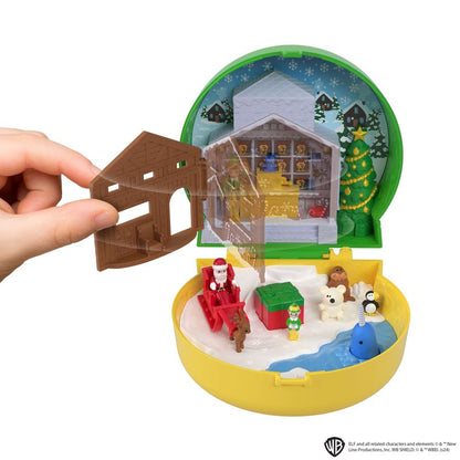 Polly Pocket Micro Buddy & Santa Dolls and Playset
