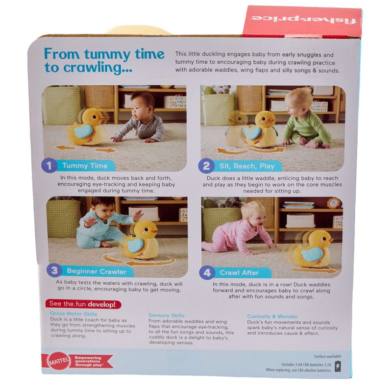 Fisher-Price  4-In-1 Cuddle & Crawl Duck