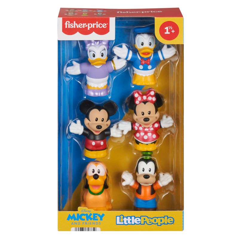 Fisher-Price Little People Disney Mickey & Friends 6-Piece Figure Set