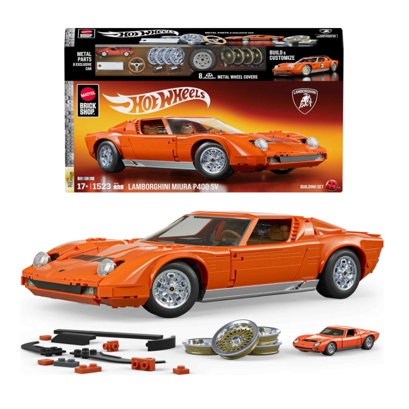 Brick Shop Hot Wheels '71 Lamborghini Miura P400 Sv