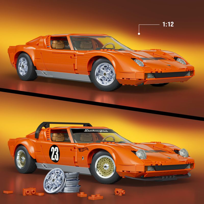 Brick Shop Hot Wheels '71 Lamborghini Miura P400 Sv