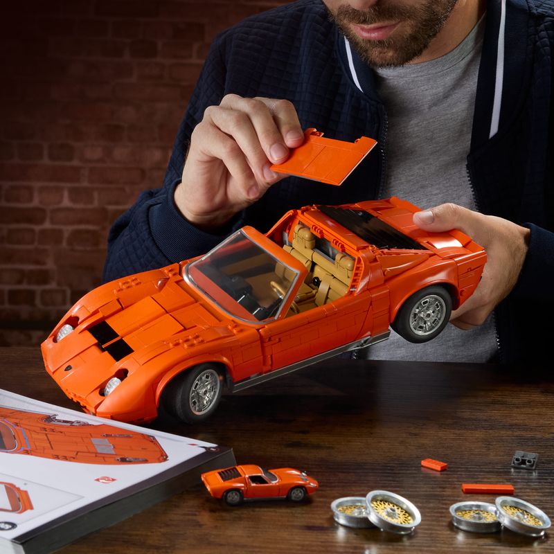 Brick Shop Hot Wheels '71 Lamborghini Miura P400 Sv