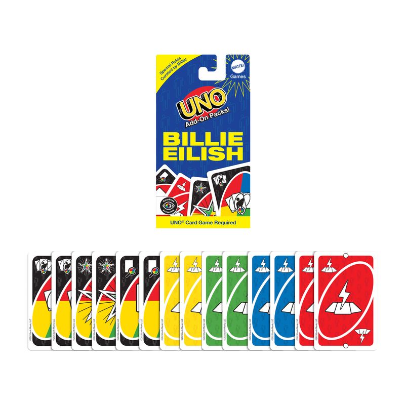 UNO Add-On Pack Billie Eilish Card Game