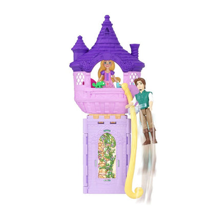 Disney Princess Storytime Stackers Rapunzel Tower Playset with 2 Dolls