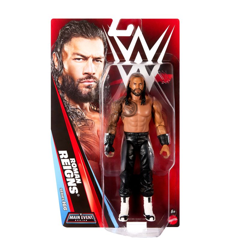 WWE Roman Reigns Action Figure, Main Event Series #166, 6" Collectible