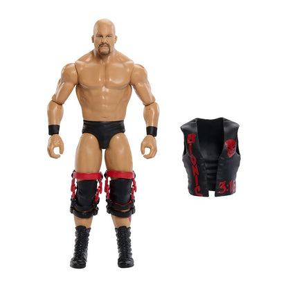 WWE “Stone Cold” Steve Austin Action Figure, Main Event Series #167, 6" Collectible