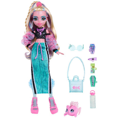 Add the fashionable Lagoona Blue to your Monster High collection and recreate your favorite monster moments