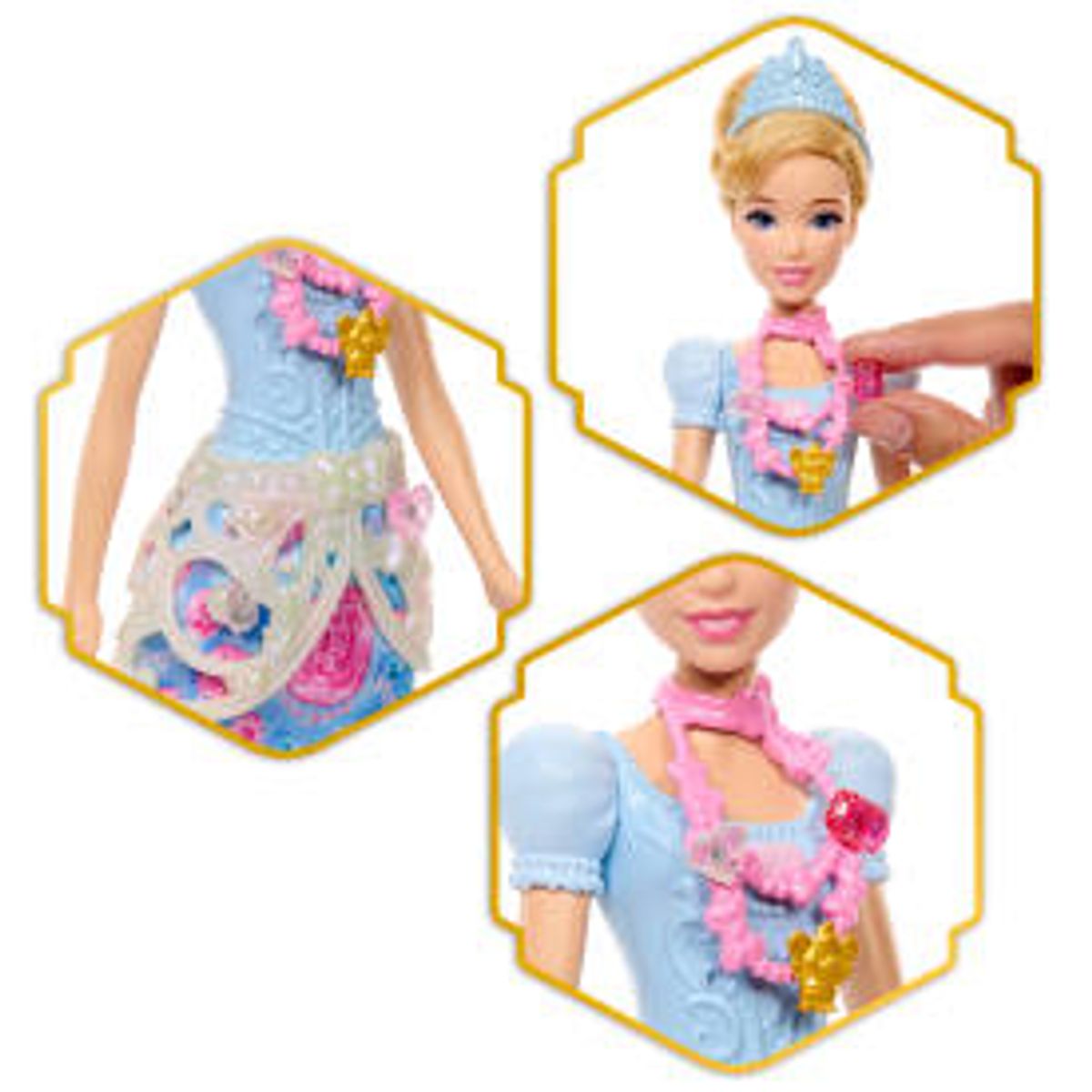 Disney Princess Jewel Reveal Cinderella Fashion Doll