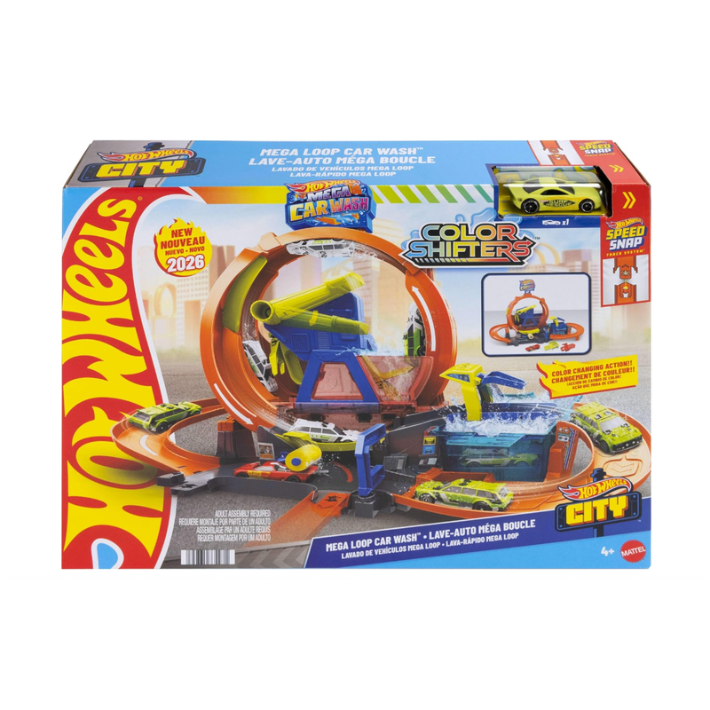 Hot Wheels City Mega Loop Car Wash