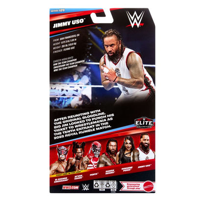 WWE Elite Jimmy Uso Action Figure, Series #126, 6" Collectible