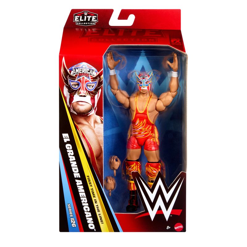 WWE Elite El Grande Americano Action Figure, Series #126, 6" Collectible