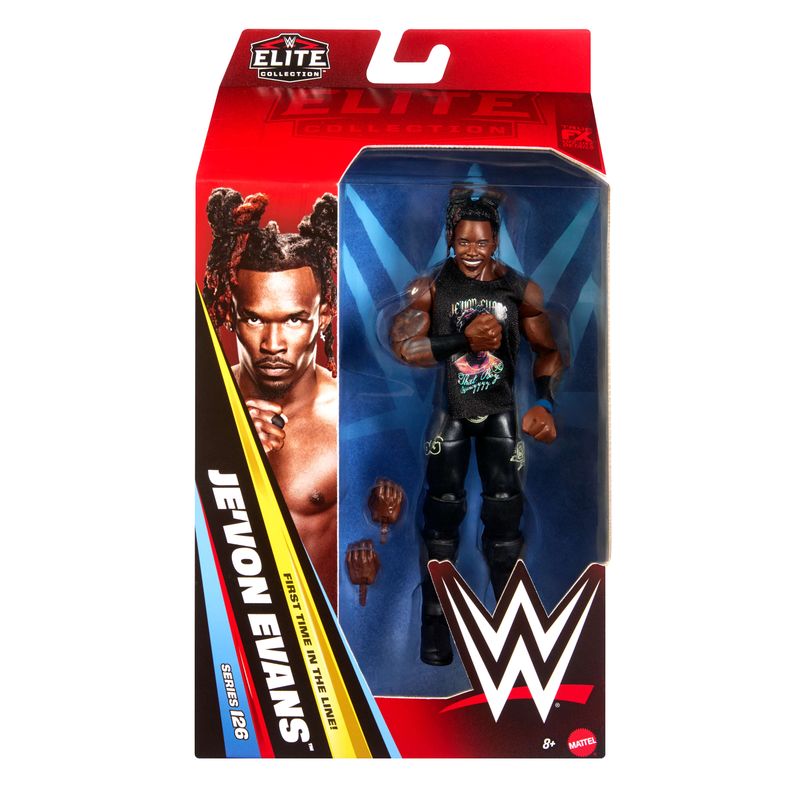 WWE Elite Jevon Evans Action Figure, Series #126, 6" Collectible