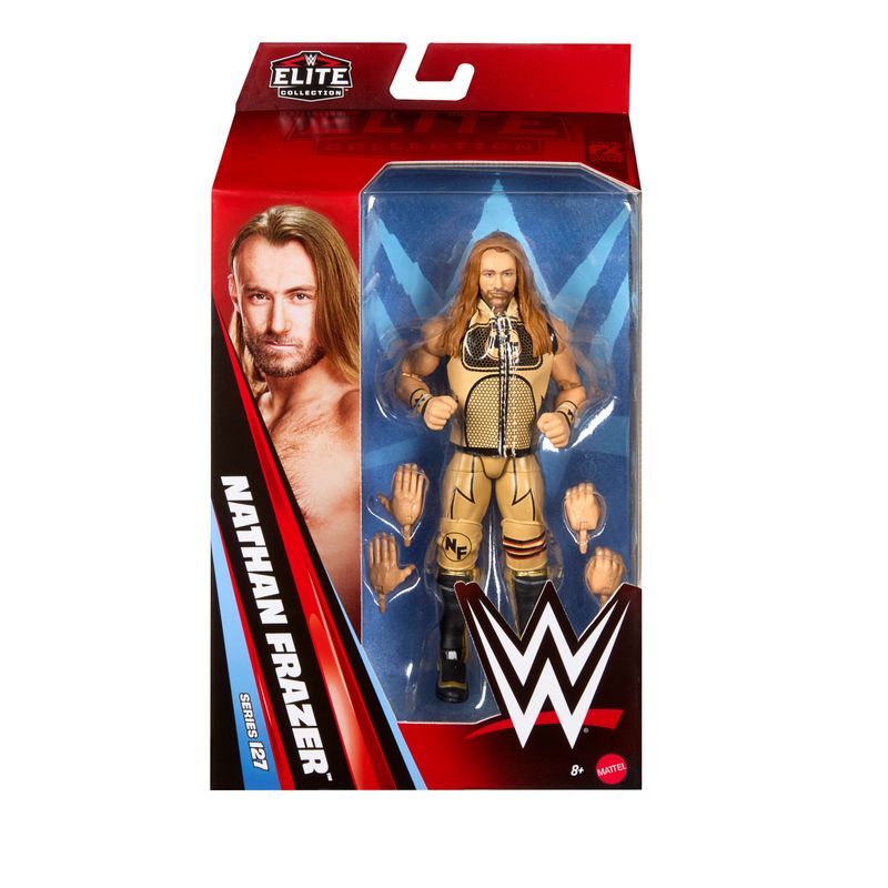 WWE Elite Nathan Frazer Action Figure, Series #127, 6" Collectible