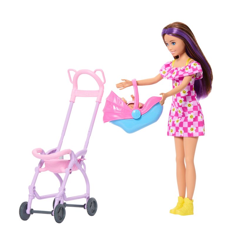Barbie Skipper Babysitters Playset Stroller