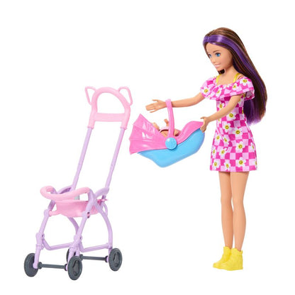 Barbie Skipper Babysitters Playset Stroller