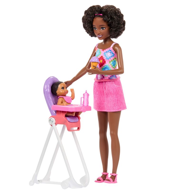 Barbie Skipper Babysitters Playset 8 Accessories