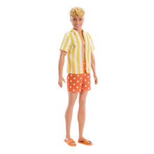 Barbie Fashionistas Style Ken Doll #252 in Orange and Yellow Polka-Dot Shorts