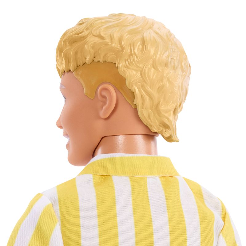 Barbie Fashionistas Style Ken Doll #252 in Orange and Yellow Polka-Dot Shorts