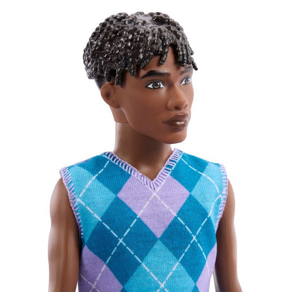 Barbie Fashionistas Style Ken Doll #253 in Lavender Shorts