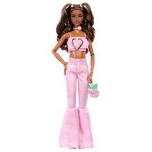 Barbie Deluxe Style Fashion Doll #12 in Pink Denim Crop Top