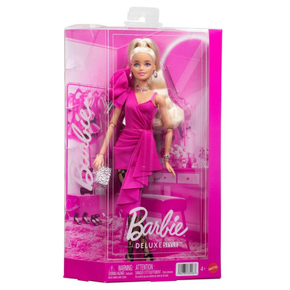 Barbie Deluxe Style Doll #15 in Hot Pink Barbiecore Dress