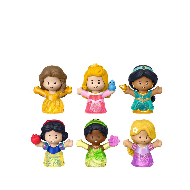 Little People Disney Princess Shimmer Gowns Figure Pack