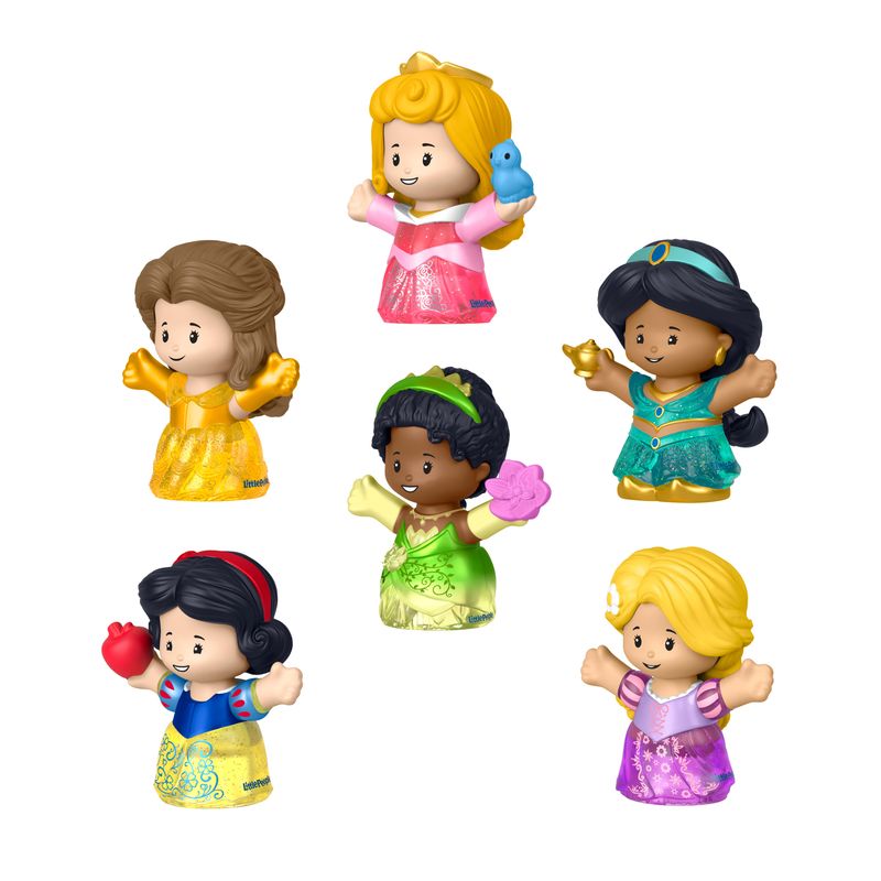 Little People Disney Princess Shimmer Gowns Figure Pack