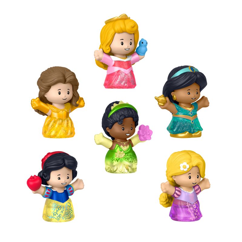 Little People Disney Princess Shimmer Gowns Figure Pack