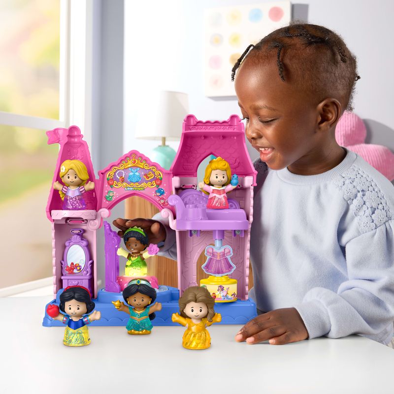 Little People Disney Princess Shimmer Gowns Figure Pack