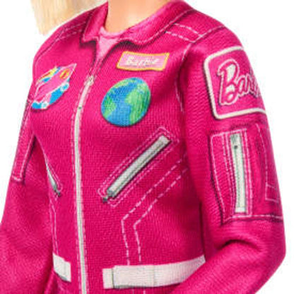Barbie Careers Astronaut Doll & Accessory, Fashion Doll Wearing Removable Spacesuit with Helmet