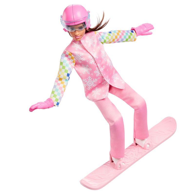 Barbie Snowboarder Doll And Accessories