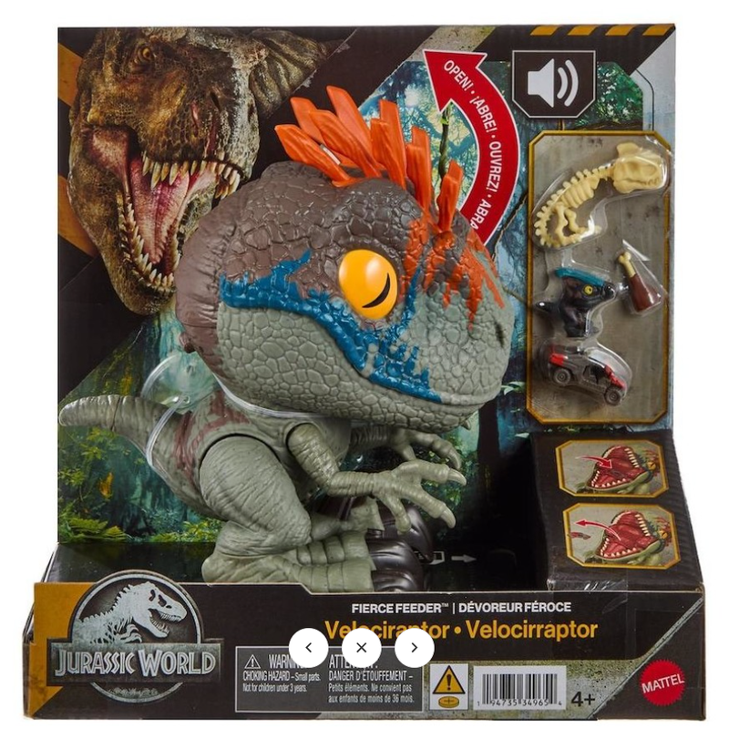 Jurassic World Fierce Feeder Velociraptor