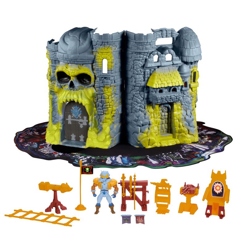 Masters of the Universe Vintage Castle Grayskull Playset with Display Mat