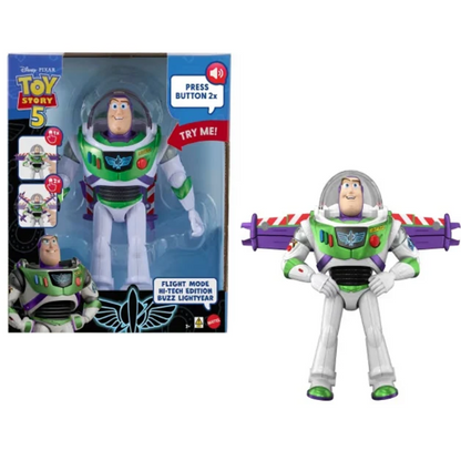 Toy Story 5 Flight Mode Hi-Tech Edition Buzz Lightyear