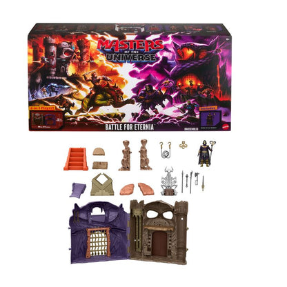 Masters of the Universe Battle for Eternia Playset, Castle Grayskull, Snake Mountain & Skeletor