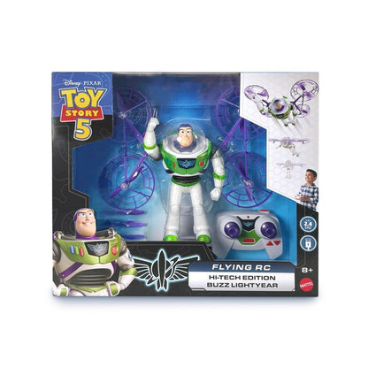 Toy Story 5 Flying Remote Control Hi-Tech Edition Buzz Lightyear Action Figure