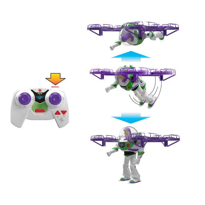 Toy Story 5 Flying Remote Control Hi-Tech Edition Buzz Lightyear Action Figure