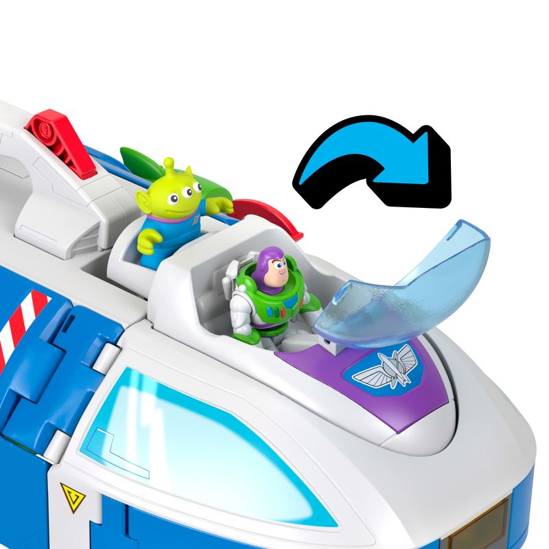 Toy Story 3-In-1 Transforming Buzz Lightyear Ship Imaginext