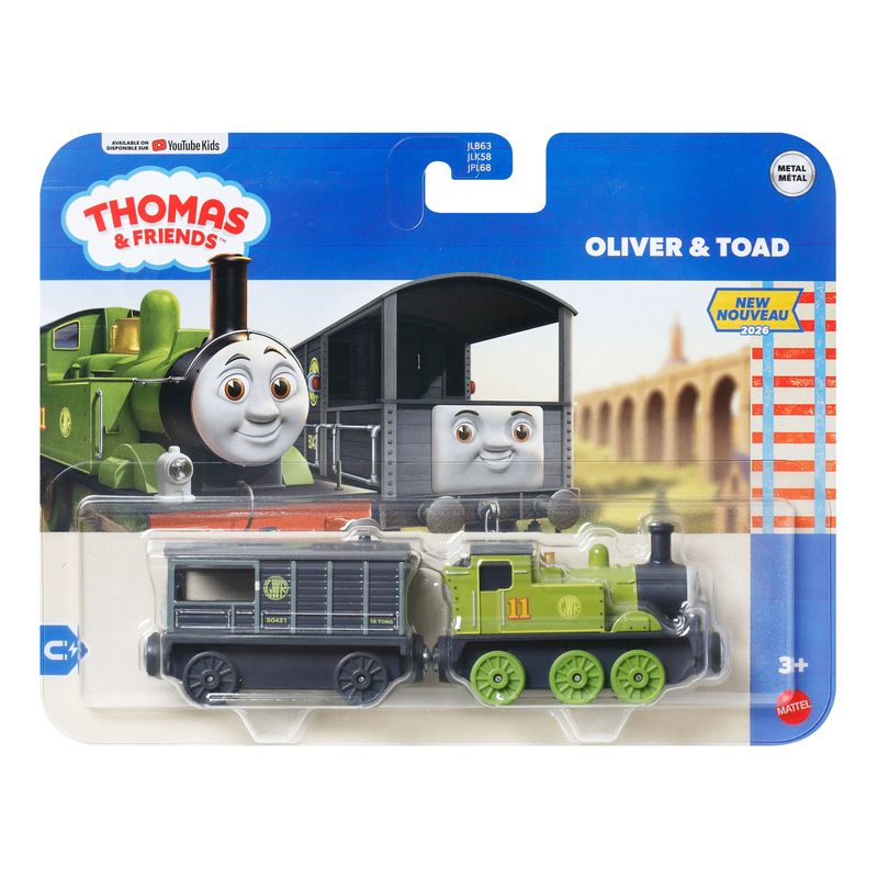 Fisher-Price Thomas & Friends Oliver and Toad Die-Cast Engine