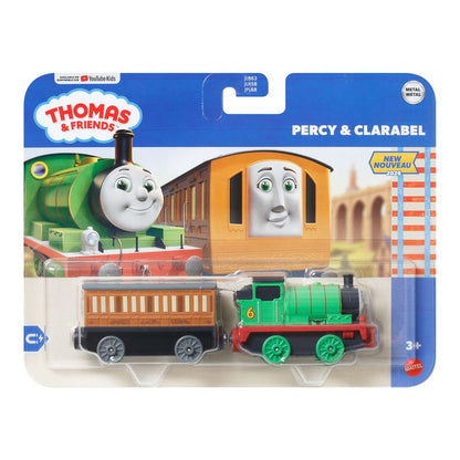 Thomas & Friends by Fisher-Price Die-Cast Train Engine Percy & Clarabel