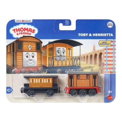 Thomas & Friends by Fisher-Price Die-Cast Train Engine  Toby & Henrietta