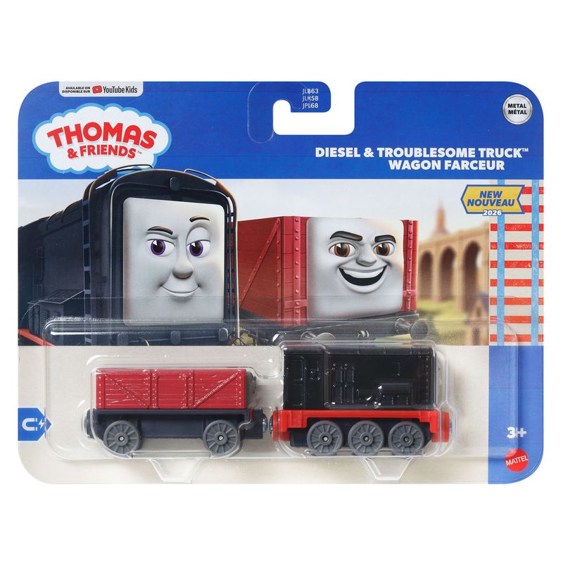 Fisher-Price Thomas & Friends Diesel and Troublesome Die-Cast Engine