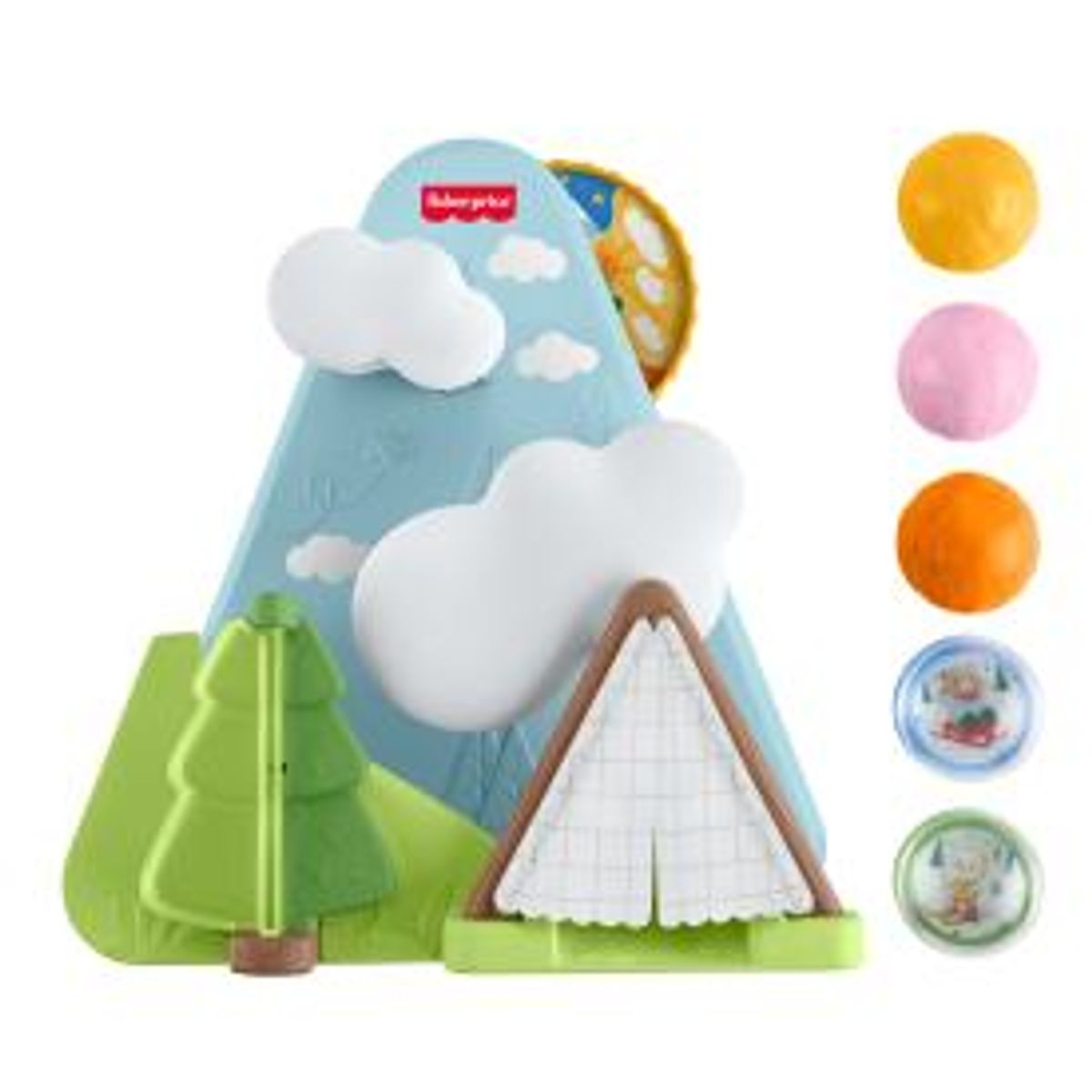 Fisher-Price Friendship Forest Ball Drop Mountain Developmental Activity Toy for Baby