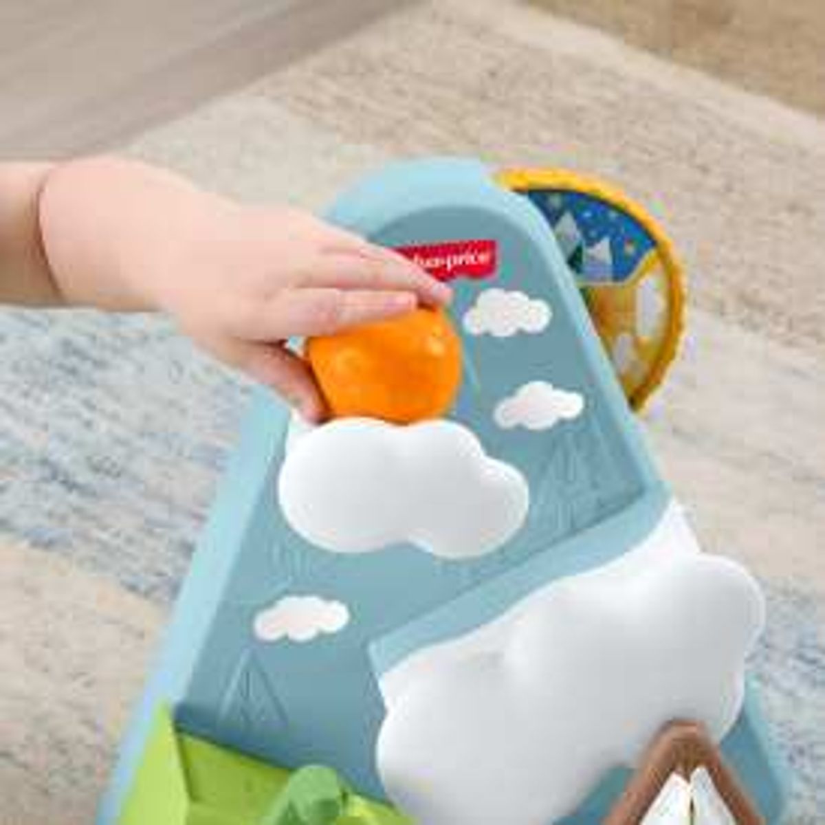 Fisher-Price Friendship Forest Ball Drop Mountain Developmental Activity Toy for Baby