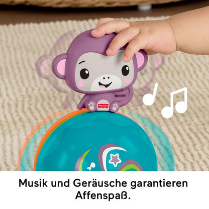 Fisher-Price Crawling Musical Purple Monkey