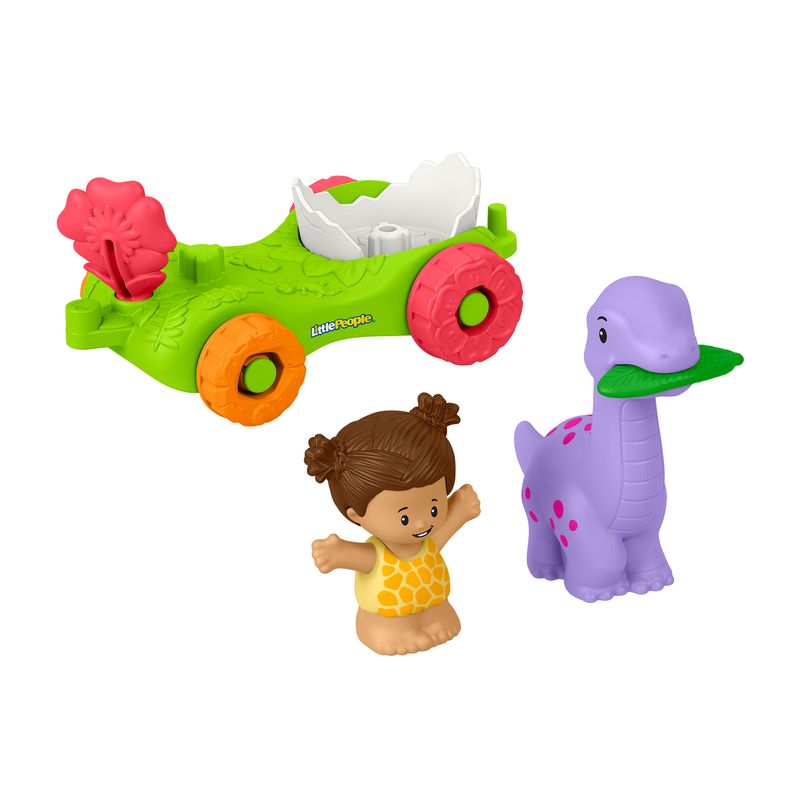 Little People Dinosaur Parade Egg Car & Figure Set