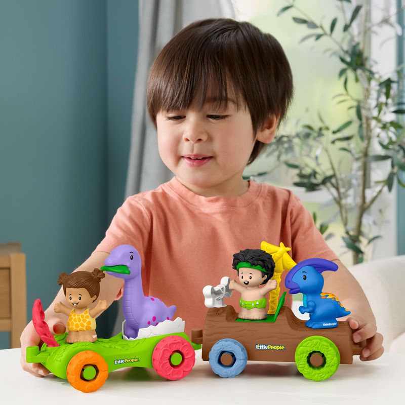 Little People Dinosaur Parade Egg Car & Figure Set